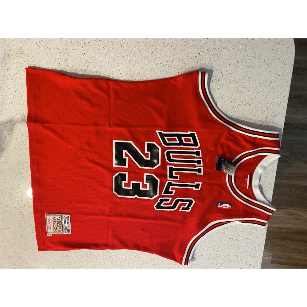 Michael Jordan Chicago Bulls Mitchell & Ness 1988